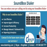 Sound box Dialer provide by Dialerking technologies